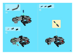 LEGO 8420 instructions page 19 – build guide