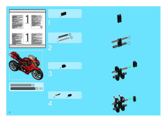 LEGO 8420 instructions page 2 – build guide