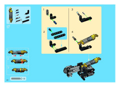 LEGO 8420 instructions page 20 – build guide