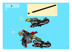 LEGO 8420 instructions page 21 – build guide