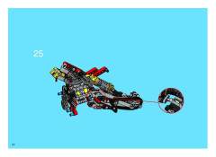 LEGO 8420 instructions page 22 – build guide