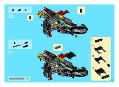 LEGO 8420 instructions page 23 – build guide