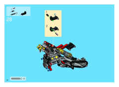 LEGO 8420 instructions page 24 – build guide