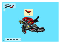 LEGO 8420 instructions page 28 – build guide