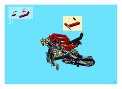 LEGO 8420 instructions page 29 – build guide