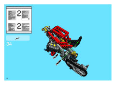 LEGO 8420 instructions page 32 – build guide