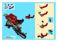 LEGO 8420 instructions page 34 – build guide