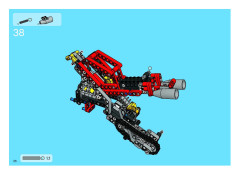 LEGO 8420 instructions page 36 – build guide