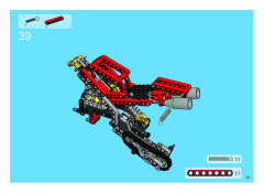 LEGO 8420 instructions page 37 – build guide