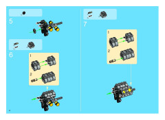 LEGO 8420 instructions page 4 – build guide
