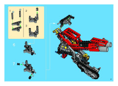 LEGO 8420 instructions page 41 – build guide