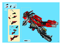 LEGO 8420 instructions page 51 – build guide