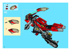 LEGO 8420 instructions page 52 – build guide