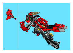 LEGO 8420 instructions page 54 – build guide