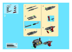 LEGO 8420 instructions page 6 – build guide