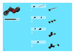 LEGO 8420 instructions page 64 – build guide