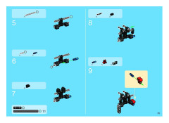 LEGO 8420 instructions page 65 – build guide
