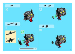 LEGO 8420 instructions page 7 – build guide