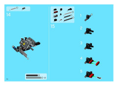 LEGO 8420 instructions page 70 – build guide