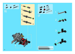 LEGO 8420 instructions page 72 – build guide