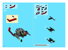LEGO 8420 instructions page 74 – build guide