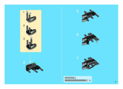LEGO 8420 instructions page 75 – build guide