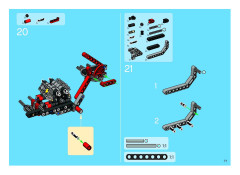 LEGO 8420 instructions page 77 – build guide
