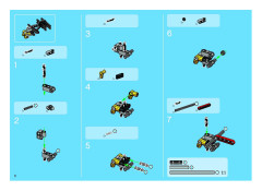 LEGO 8420 instructions page 8 – build guide