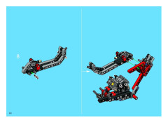 LEGO 8420 instructions page 80 – build guide