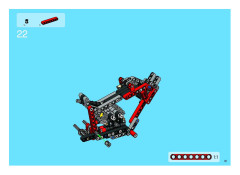 LEGO 8420 instructions page 81 – build guide