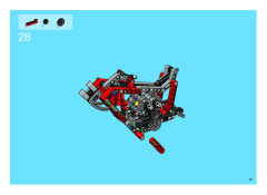 LEGO 8420 instructions page 87 – build guide