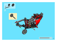 LEGO 8420 instructions page 91 – build guide