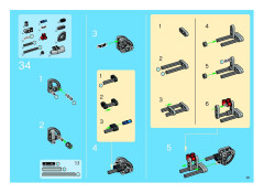 LEGO 8420 instructions page 95 – build guide
