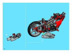 LEGO 8420 instructions page 96 – build guide