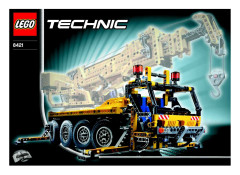 LEGO 8421 instructions page 1 – build guide