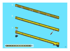 LEGO 8421 instructions page 107 – build guide