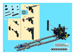 LEGO 8421 instructions page 16 – build guide