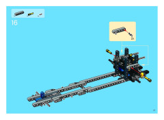 LEGO 8421 instructions page 17 – build guide