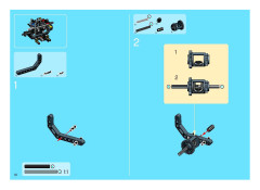 LEGO 8421 instructions page 18 – build guide