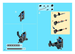 LEGO 8421 instructions page 20 – build guide
