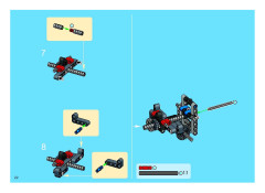 LEGO 8421 instructions page 22 – build guide