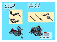 LEGO 8421 instructions page 23 – build guide