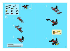 LEGO 8421 instructions page 25 – build guide