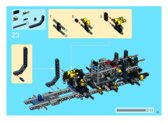 LEGO 8421 instructions page 35 – build guide