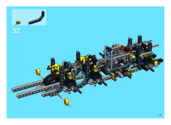 LEGO 8421 instructions page 45 – build guide
