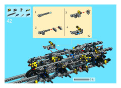 LEGO 8421 instructions page 56 – build guide