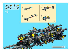LEGO 8421 instructions page 57 – build guide