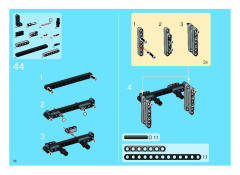 LEGO 8421 instructions page 58 – build guide