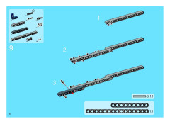 LEGO 8421 instructions page 6 – build guide