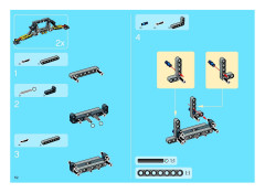 LEGO 8421 instructions page 62 – build guide